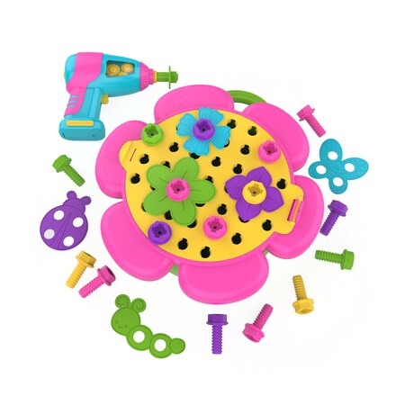 Educational Insights Design & Drill Flower Power Studio 4139